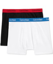 Calvin Klein Boy s Assorted Boxer Briefs Pack of 2