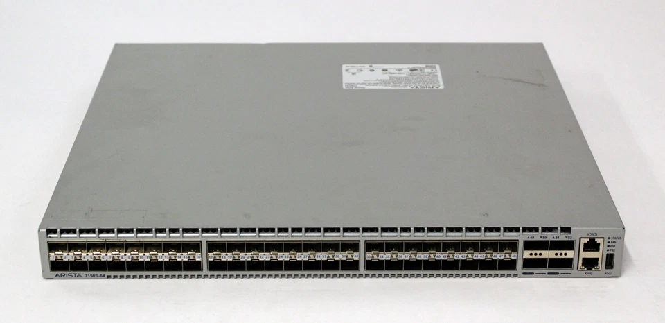 Arista DCS-7150S-64-CL-R 7150S, 48x10GbE (SFP+) & 4xQSFP+ with Dual AC PSU - Image 2 of 3