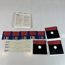 ACT Contact Manager DOS 5.25 Floppy Disk Set Server  Workstation Vintage