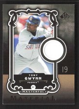 2007 SP Legendary Cuts Tony Gwynn -TG Masterful Materials Padres TV2648