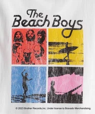 New GOOD ROCK SPEED THE BEACH BOYS White Unisex Shirt