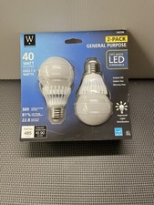 LED 40 Watt Dimmable Light Bulbs Package Of 2