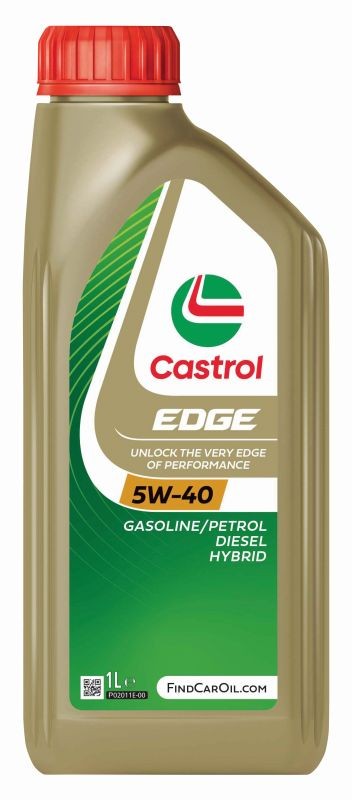 Huile moteur 5W40 Castrol Edge Titanium 1L ACEA C3 API SN CF pour vidange auto