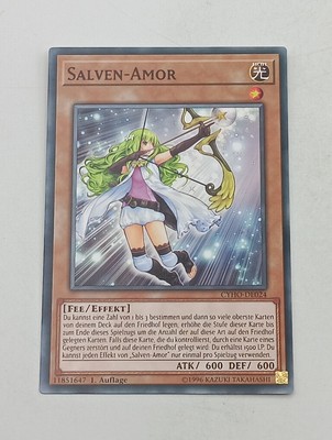 Yu-Gi-Oh Einzelkarte Salven-Amor bespielt