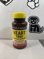 Heart Trio, CoQ10, E & Fish Oil, 60 Softgels exp. 02/26 free delivery