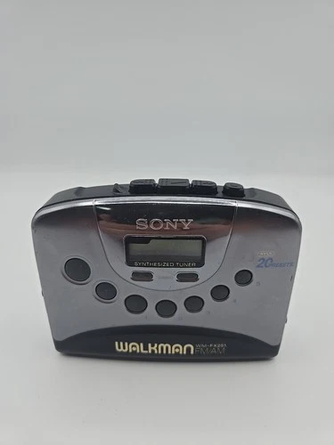 Sony Walkman WM-FX251 FM AM Cassette Player w/ Case Vintage