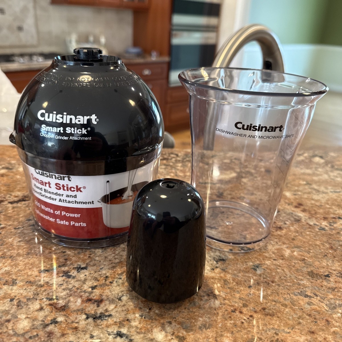 Cuisinart Smart Stick Chopper Grinder Attachment Work Bowl + Blade
