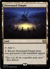 Drownyard Temple – Commander: Duskmourn: House of Horror 272 DSC • R