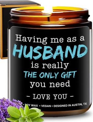 Wife Candle, Unique Funny Wife Gifts from Husband, Thoughtful Presents for He...