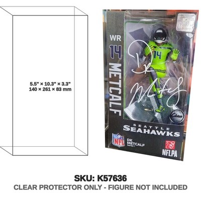 Protector For McFarlane NFL Sports Picks Seattle Seahawks WR 14 Metcalf