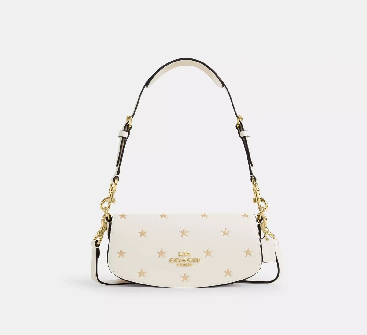 NWT Coach Andrea Small Shoulder Bag With Star Print cw305 | eBay