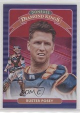 2020 Panini Donruss Diamond Kings Holo Red Buster Posey #2 0b0