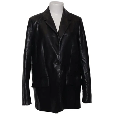 Zara, blazer, taille : L, noir, polyester, unicolore, femmes #FNz - Photo 1/4