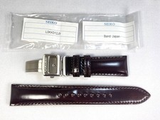 L0KK012J9 SEIKO Presage Cinturino in pelle 20 mm con fibbia Cordovan Marrone per SARR00