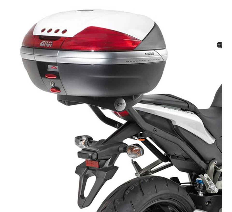 BAULETTO MONOKEY MAXIA 5 PERLA 58 LT GIVI HONDA CB 1000 R 2012 12 2013 13 Foto 2 de 4