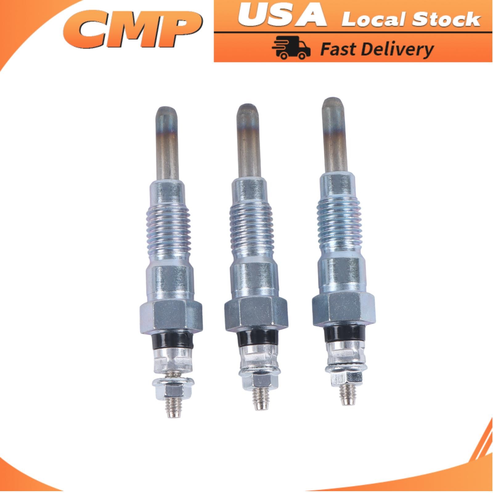 15261-65510 15521-65512 15694-65510 3Pcs Glow Plug For Kubota D600 D750 D850