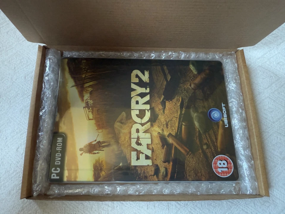 Far Cry 2 PC  Steelbook - Immaculate CIB with Natural Disc & Map - Tracked - Image 3 of 4