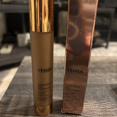 YENSA BEAUTY Super Serum Silk Foundation in Deep Golden 1 oz