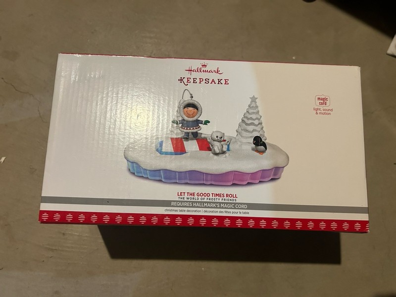 Hallmark 2017 World of Frosty Friends Let the Good Times Roll Tabletop Decor
