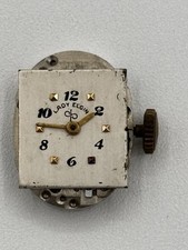Movimiento Reloj Lady Elgin 650 Vintage con Esfera y Manecillas para Piezas/Reparación
