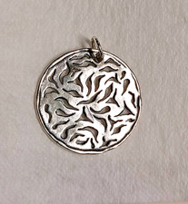 Sterling Silver .925 - ISRAEL SILPADA Open-Work Pendant or Charm