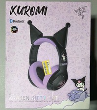 Razer x Sanrio Kuromi Wired Headset Headphone Limited Edition Gift NEW