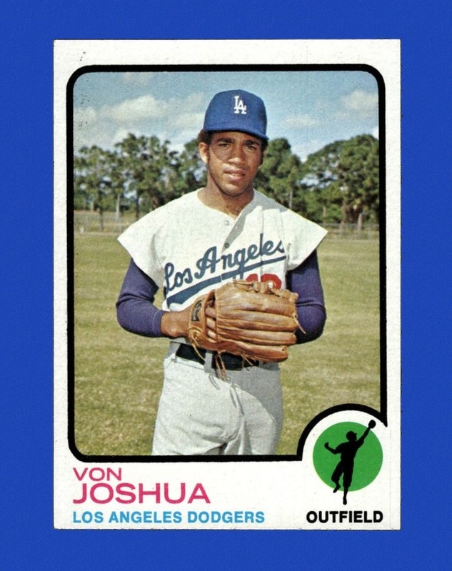 1973 Topps Set-Break #544 Von Joshua NR-MINT *GMCARDS*
