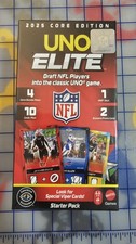 Uno Elite NFL Football Factory Sealed Starter Pack Box 2025 Core Edition