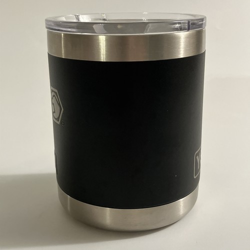 Yeti Rambler Lowball 10 oz Black Stainless Steel Insulated Tumbler MATCO TOOLS - Picture 4 of 9