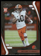 2021 Panini Certified Anthony Schwartz Rookie Cleveland Browns #131