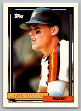 Houston AstrosCraig Biggio Topps 715 1992