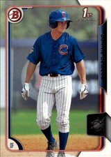2015 Bowman Draft #16 Donnie Dewees Chicago Cubs