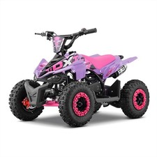 FunBikes Toxic 50cc Pink Kids Mini Petrol Quad Bike 