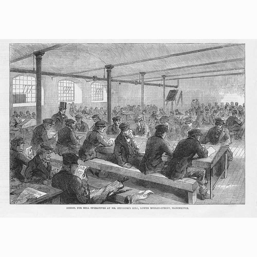 MANCHESTER School for Mill Operatives at Lower Mosely Street