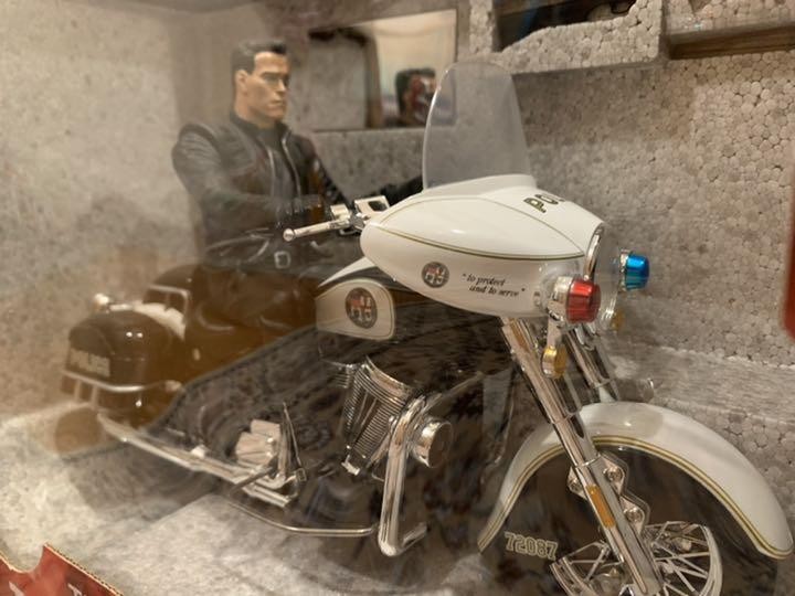 Terminator 3 T-850 & POLICE BIKE radio-controlled | eBay