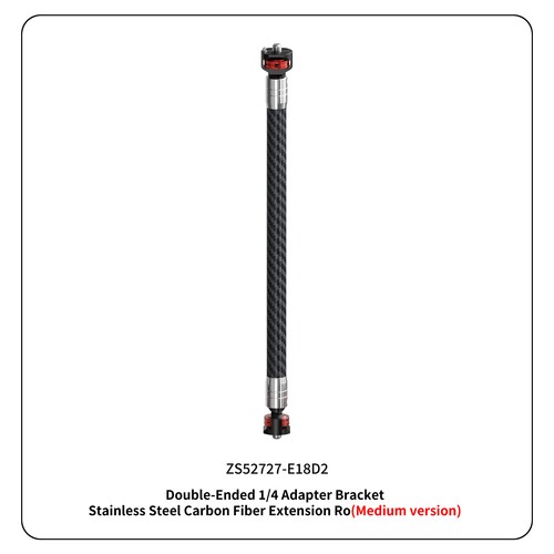 Stainless steel carbon fiber extension rod for sports cameras accessories - Picture 26 of 36
