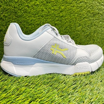 Kuru Quantum 2.0 Womens Size 8.5 Gray Blue White Athletic Running Shoes Sneakers