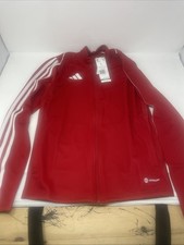 Adidas Kid  s Power Red Tiro 23 League Soccer Track Jacket Size L 15-16Y HS3527