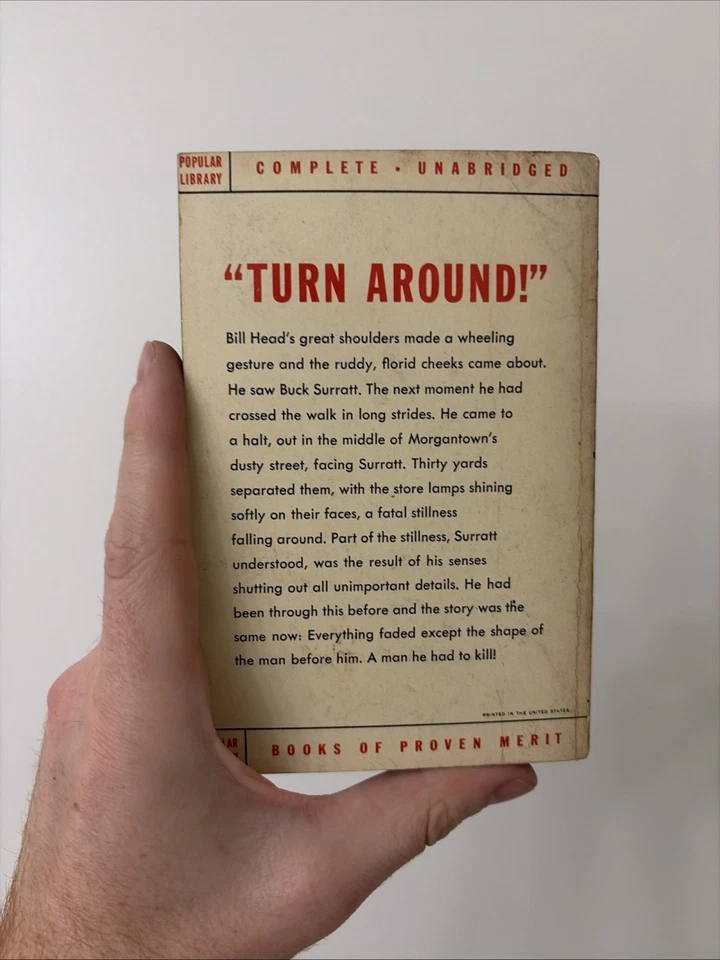 Trail Smoke | Ernest Haycox ~ Popular Library PB 1952 - Image 3 of 4