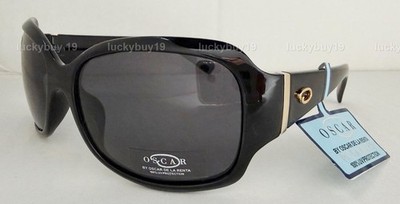 Oscar by Oscar de la Renta 1320P Black Polarized Sunglasses  display picture 2