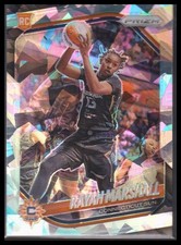 2025 WNBA PRIZM RAYAH MARSHALL #47 ICE ROOKIE RC CONNECTICUT SUN 