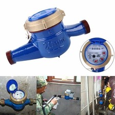 Garden water clock calibrated 3/4. Tap counter Tap cold Water clock Water meter