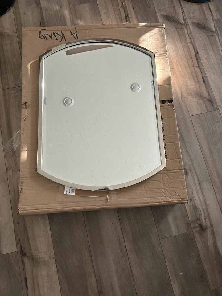 Capital Lighting M362475 Nickel 32" Rectangular Mirror - Image 2 of 4