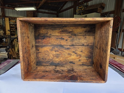 Vintage Wood Explosive Box. Ammo Box - Picture 8 of 11