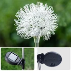 2pcs Solar Powered Dandelion Garden Lights Warm White LED