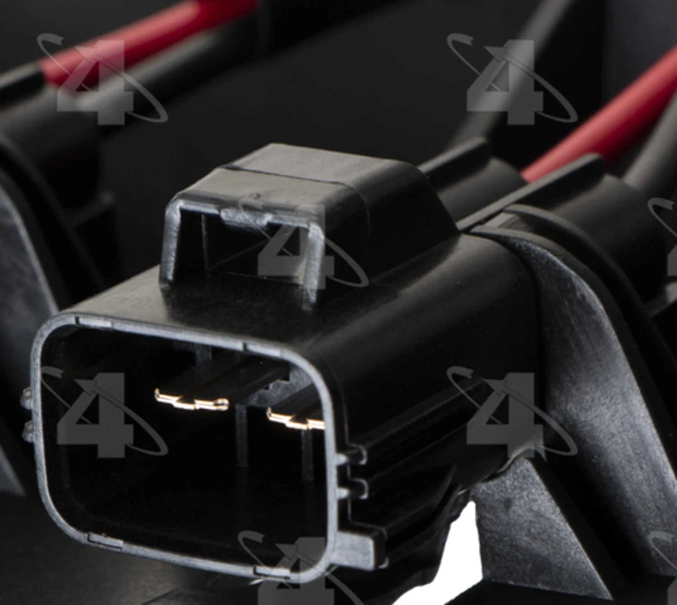 Radiador duplo e ventilador condensador compatível com 2015-2017 Ford Transit-150, Transit-250, Tran - Imagem 3 de 4