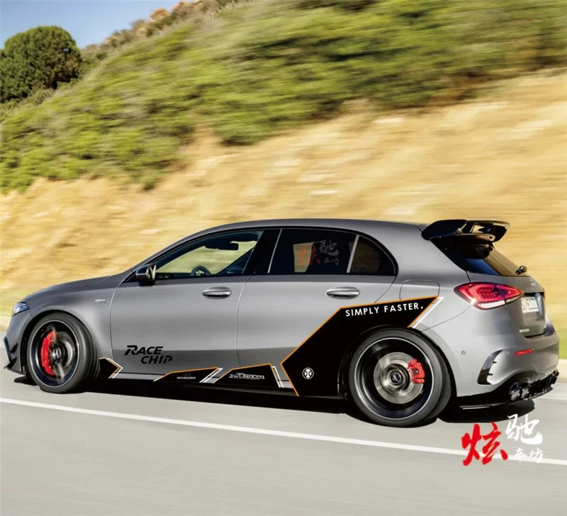 Car stickers FOR Volkswagen Golf 7 MK7 GTI Golf 8 body exterior sports decals Foto 4 de 4