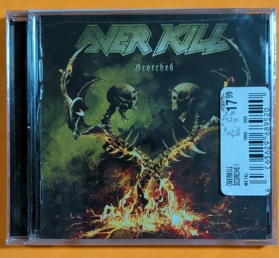 Overkill - Scorched NEW sealed! (CD, 2023)