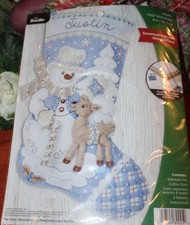 Bucilla  : Snowmans's Winter Wonderland Felt Stocking Kit  89245E