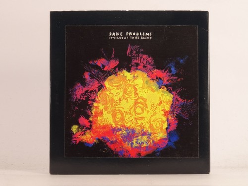 FAKE PROBLEMS IT'S GREAT TO BE ALIVE (562) 12 Track Promo CD Album also Card Sle